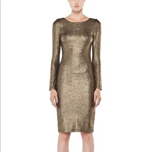 Alice + Olivia Selma Mesh Back Dress